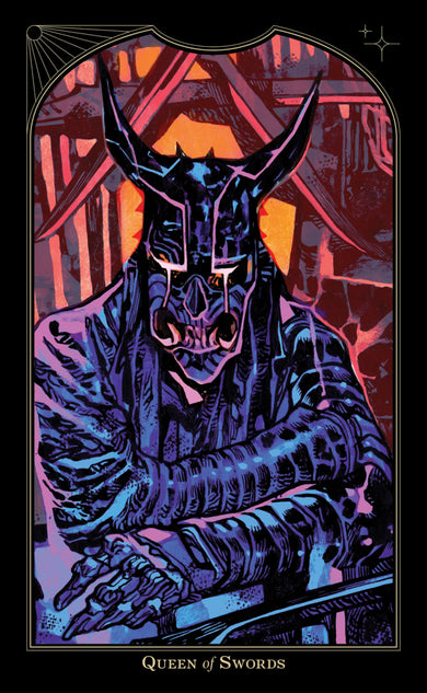Cyberpunk 2077: Tarot Deck & Guidebook interior 7 (ISBN 9781506750071)