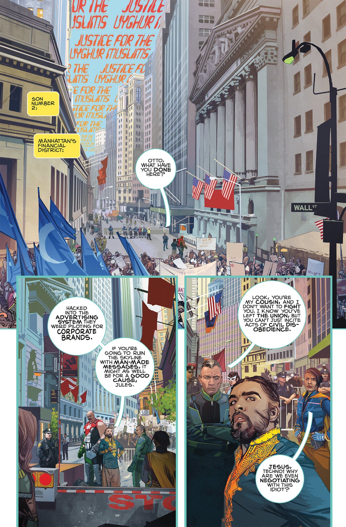 Jupiter's Legacy Library Edition Volume 3 interior 10 (ISBN 9781506752365)