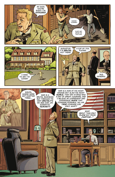 American Caper Volume 3: There Madness Lies interior 4 (ISBN 9781506754079)