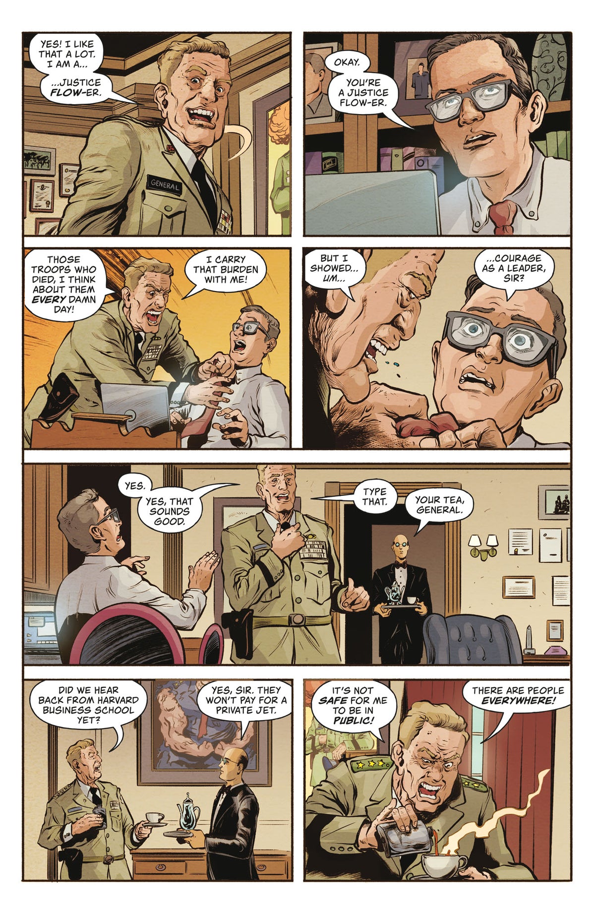 American Caper Volume 3: There Madness Lies interior 5 (ISBN 9781506754079)