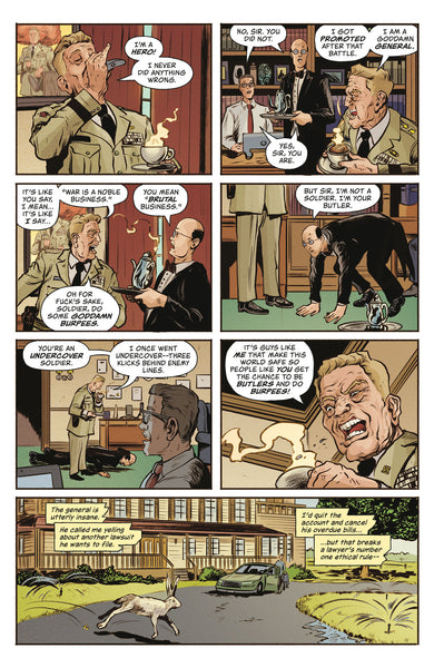 American Caper Volume 3: There Madness Lies interior 6 (ISBN 9781506754079)
