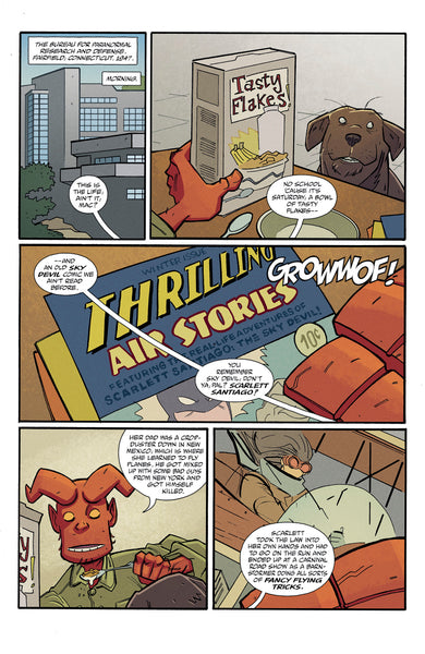 Young Hellboy: Thrilling Sky Adventures interior 1 (ISBN 9781506754826)