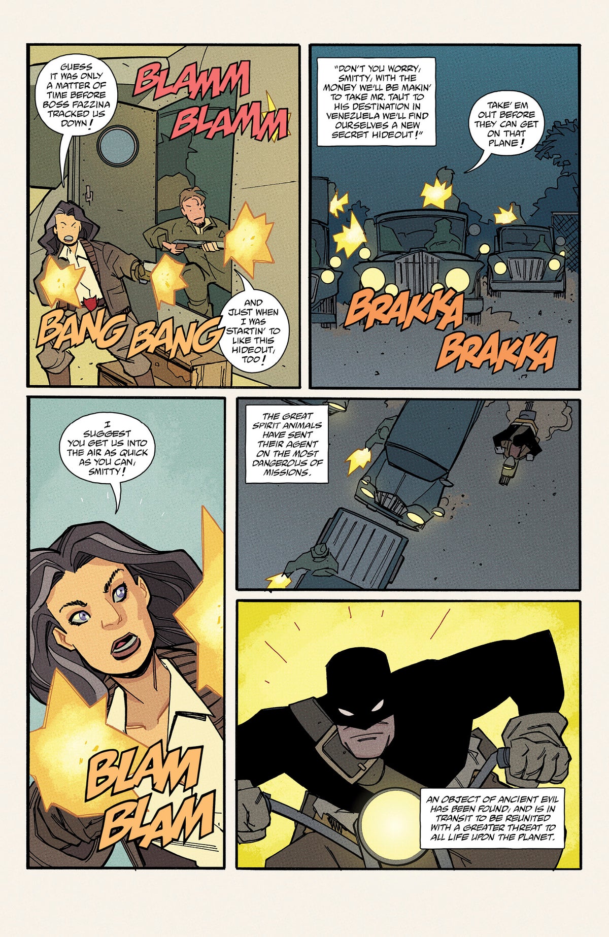 Young Hellboy: Thrilling Sky Adventures interior 5 (ISBN 9781506754826)
