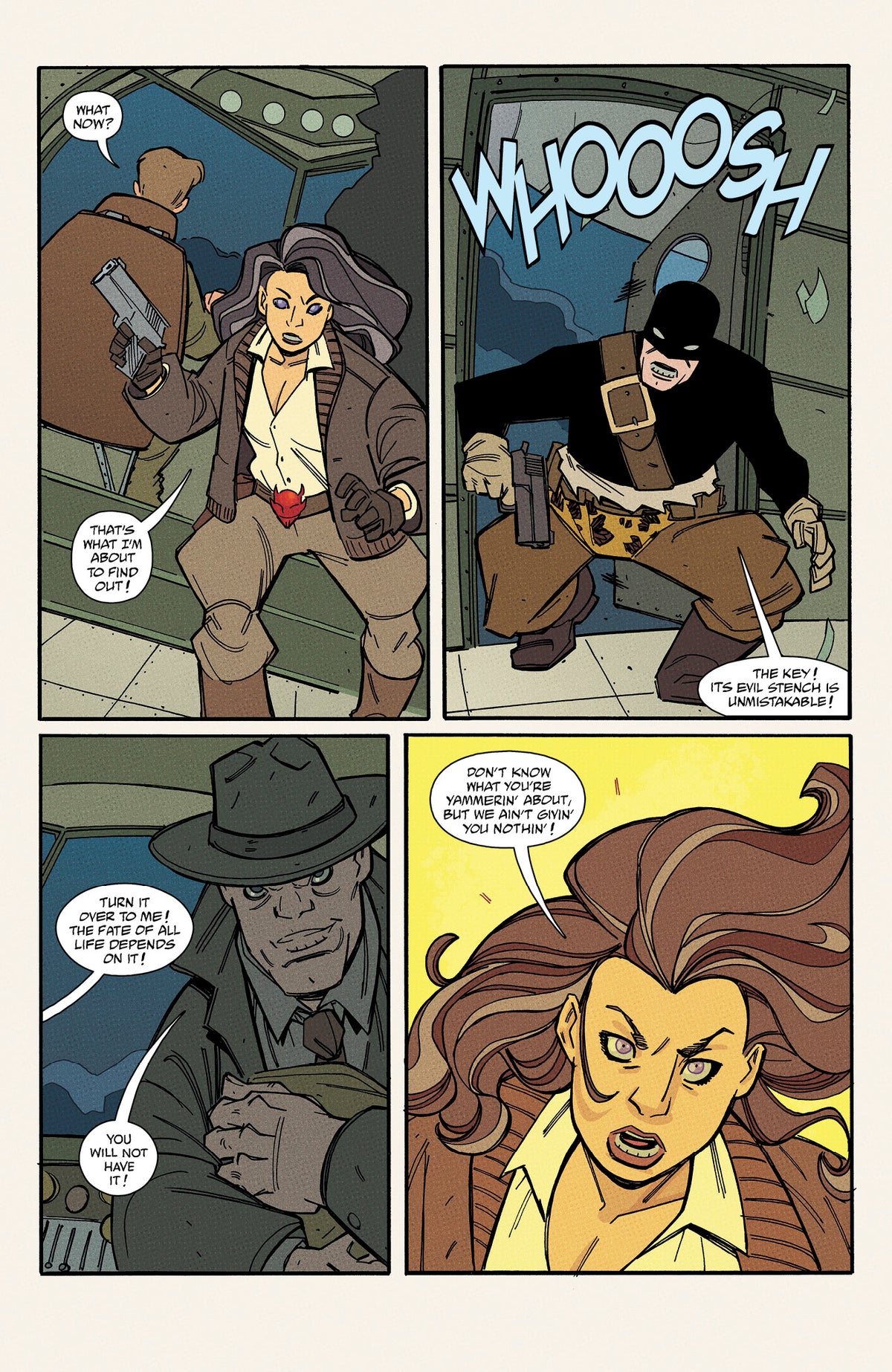 Young Hellboy: Thrilling Sky Adventures interior 6 (ISBN 9781506754826)