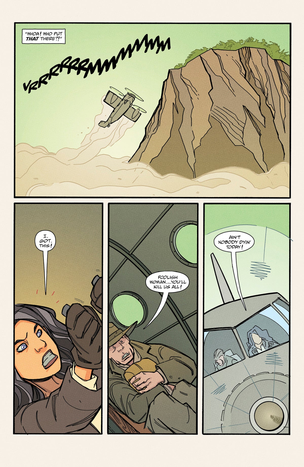 Young Hellboy: Thrilling Sky Adventures interior 9 (ISBN 9781506754826)