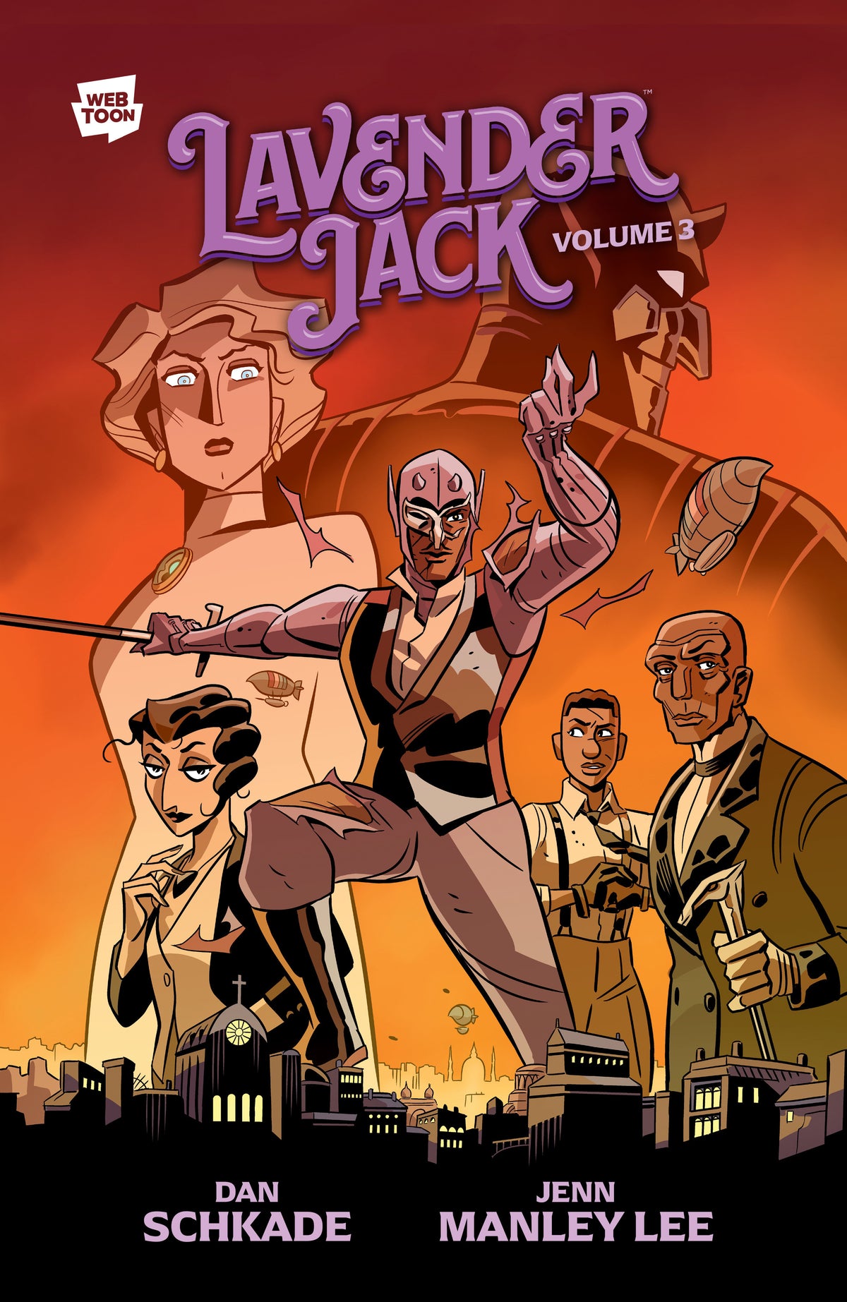 Lavender Jack Volume 3 cover (ISBN 9781506756530)