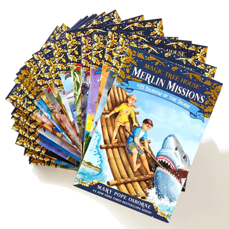 Magic Tree House Merlin Missions Books 1-25 Boxed Set US - Multiple-component retail product, boxed