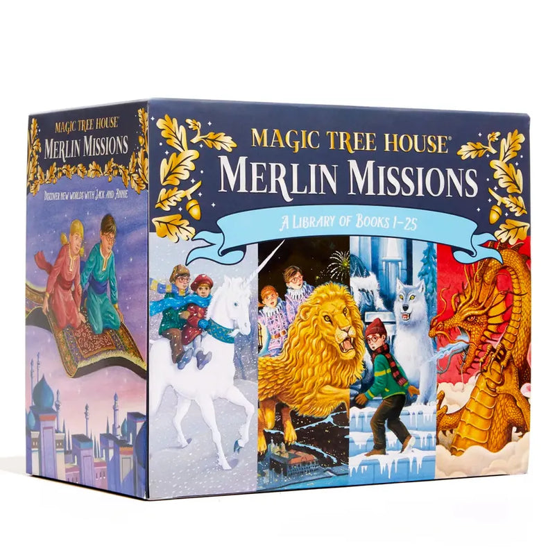 Magic Tree House Merlin Missions Books 1-25 Boxed Set US - Multiple-component retail product, boxed