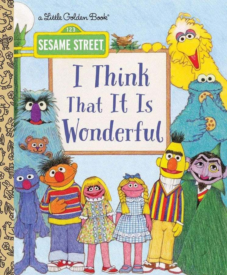 I Think That It Is Wonderful (Sesame Street)-Children’s / Teenage fiction: General and modern fiction-買書書 BuyBookBook