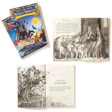 Magic Tree House Merlin Missions Books 1-4 Boxed Set US - Multiple-component retail product, boxed