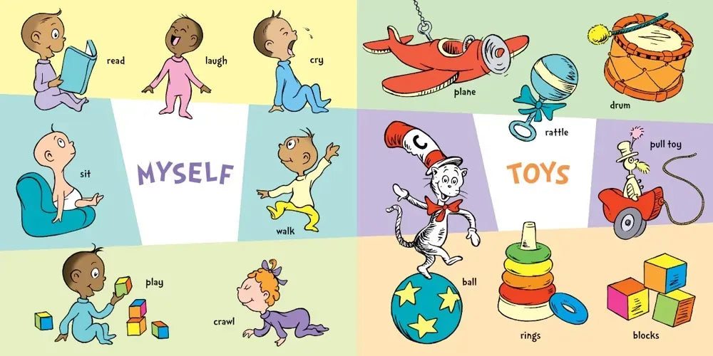 Dr. Seuss's 100 First Words US - Board book