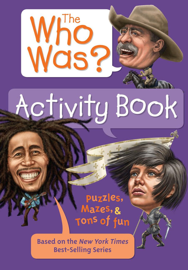 The Who Was? Activity Book-Children’s interactive and activity books and kits-買書書 BuyBookBook