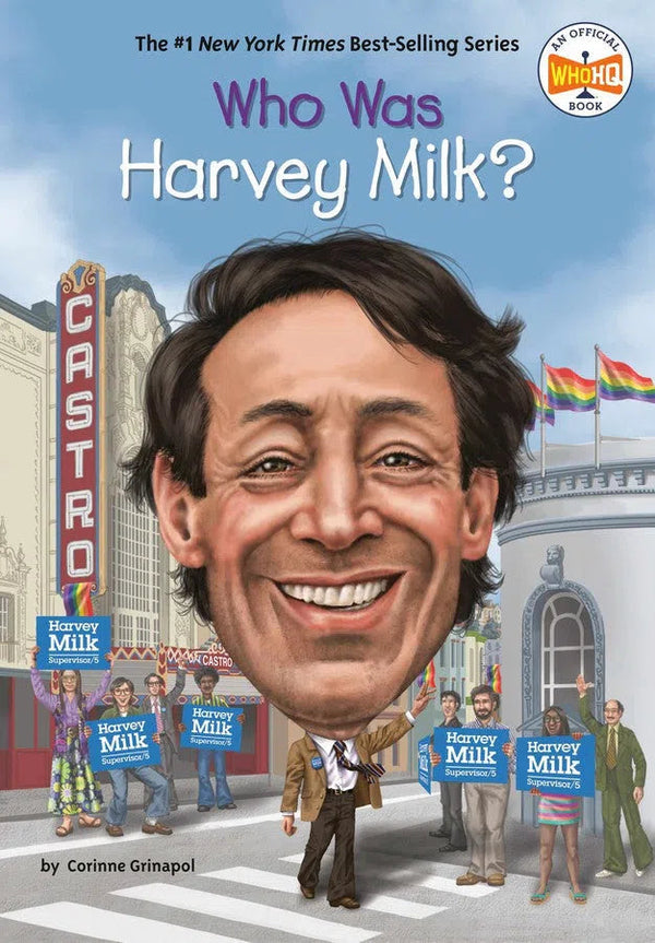 Who Was Harvey Milk?-Children’s / Teenage general interest: Biography and autobiography-買書書 BuyBookBook