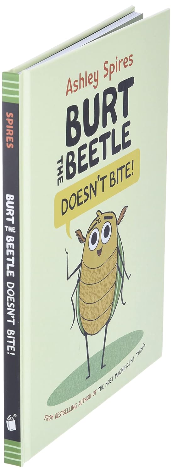 Burt the Beetle #01 Burt the Beetle Doesn't Bite! (Ashley Spires)-Fiction: 幽默搞笑 Humorous-買書書 BuyBookBook