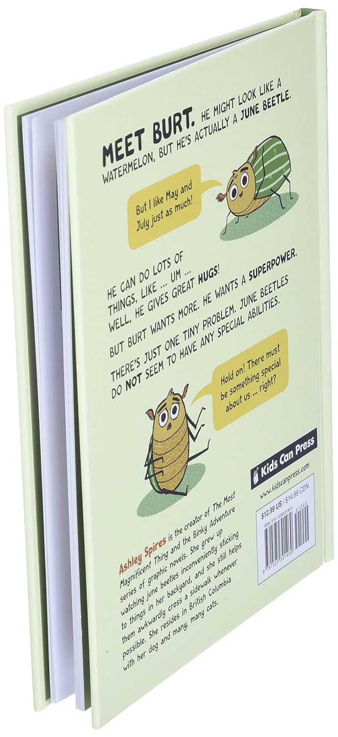 Burt the Beetle #01 Burt the Beetle Doesn't Bite! (Ashley Spires)-Fiction: 幽默搞笑 Humorous-買書書 BuyBookBook