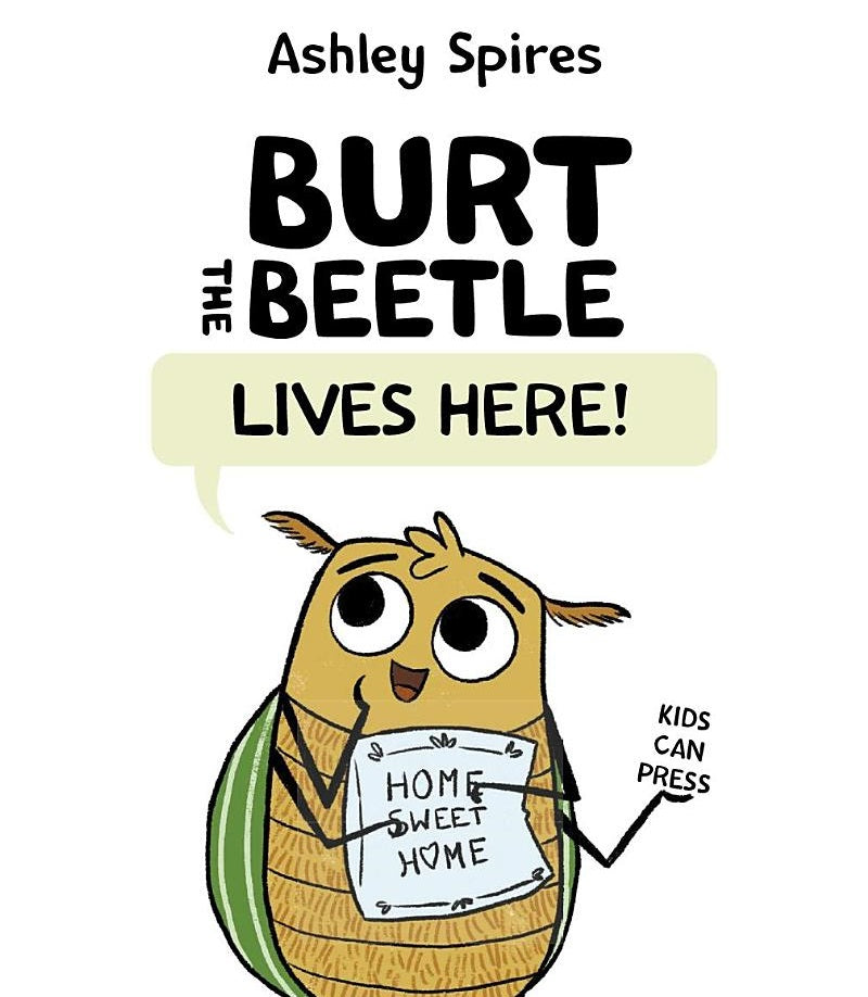 Burt the Beetle #02 Burt the Beetle Lives Here! (Ashley Spires)-Fiction: 幽默搞笑 Humorous-買書書 BuyBookBook