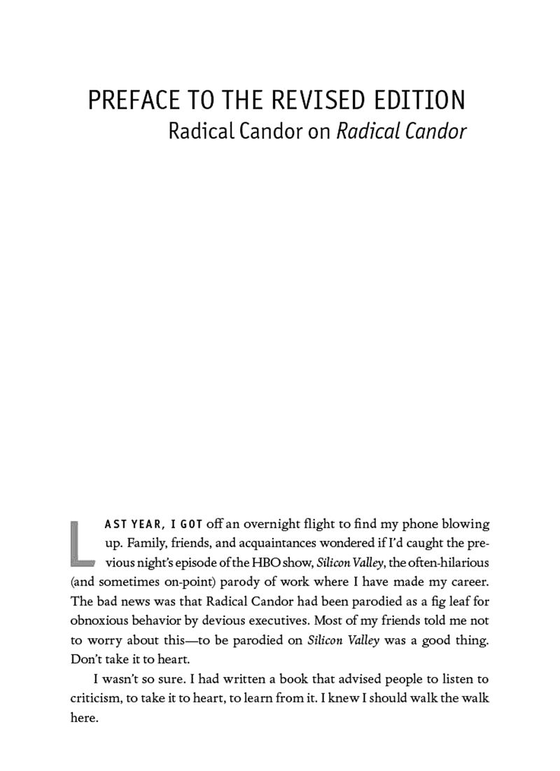 Radical Candor (Kim Scott)