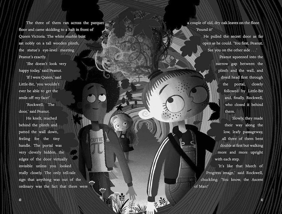 Peanut Jones #02 Peanut Jones and the Twelve Portals (Rob Biddulph)-Fiction: 歷險科幻 Adventure & Science Fiction-買書書 BuyBookBook