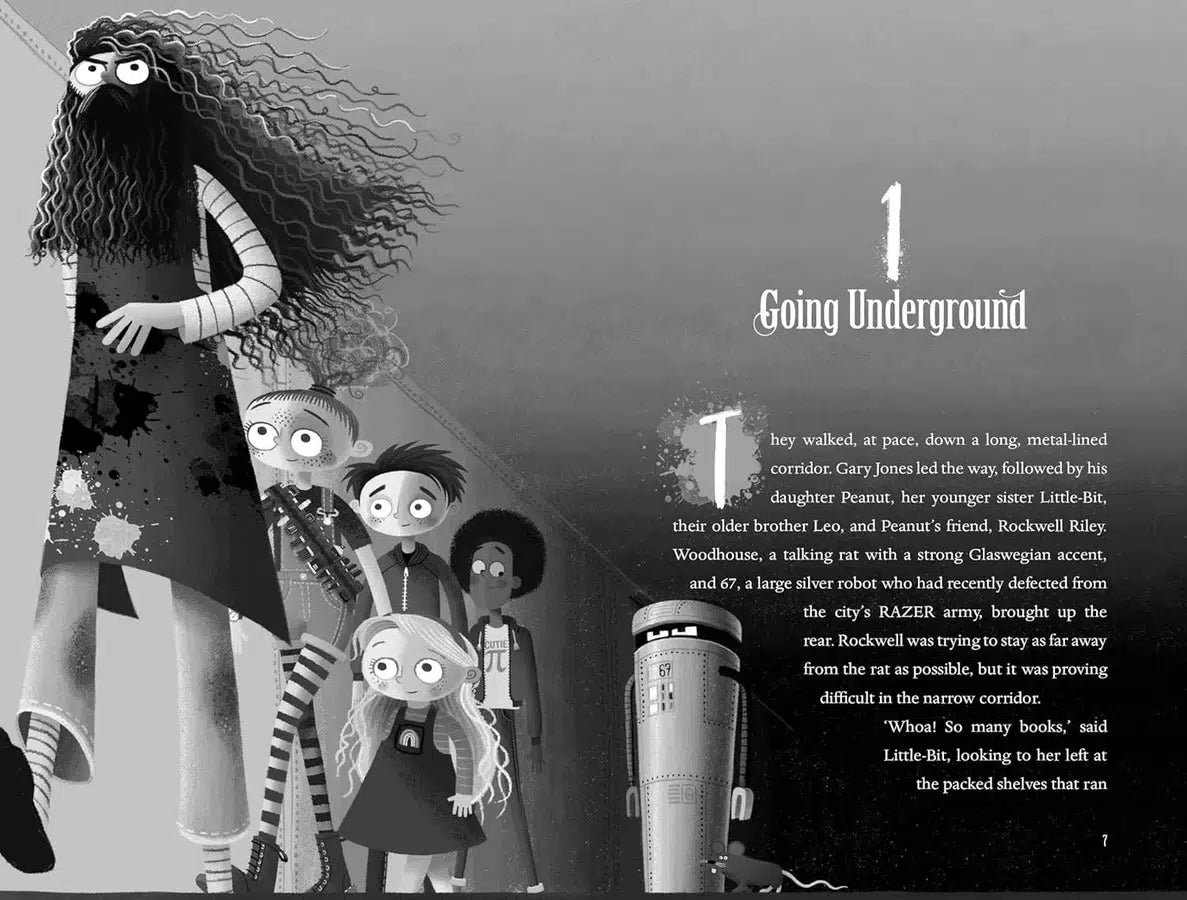 Peanut Jones #03 Peanut Jones and the End of the Rainbow (Rob Biddulph)-Fiction: 歷險科幻 Adventure & Science Fiction-買書書 BuyBookBook