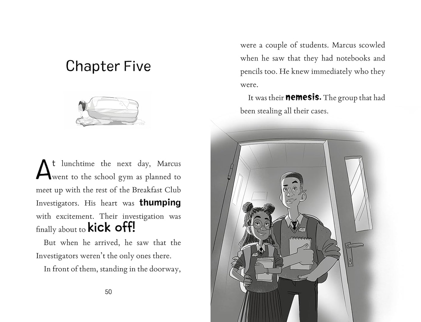 The Breakfast Club Adventures #02 The Ghoul in the School (Marcus Rashford)-Fiction: 歷險科幻 Adventure & Science Fiction-買書書 BuyBookBook