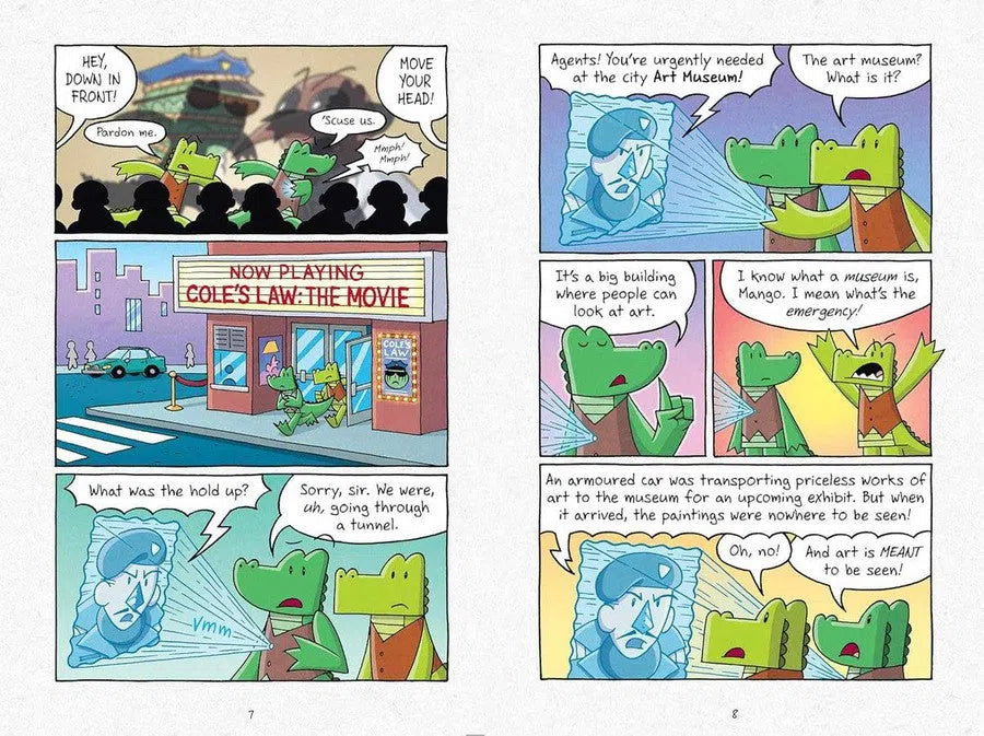 InvestiGators #06 Heist and Seek (正版) (John Patrick Green)-Fiction: 幽默搞笑 Humorous-買書書 BuyBookBook