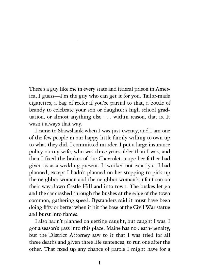 Rita Hayworth and Shawshank Redemption (Stephen King)-Fiction: 劇情故事 General-買書書 BuyBookBook