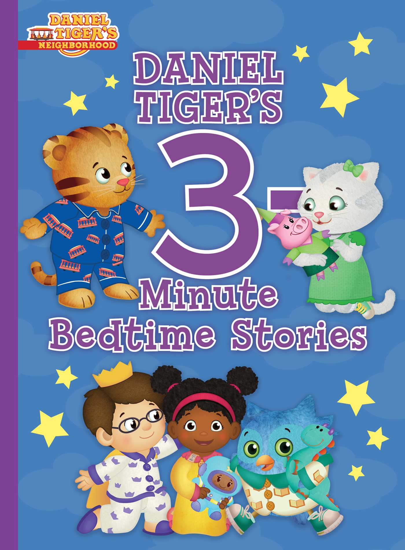 Daniel Tiger's 3-Minute Bedtime Stories cover (ISBN 9781534428591)