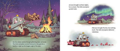 The Little Snowplow Wishes for Snow US - Hardback