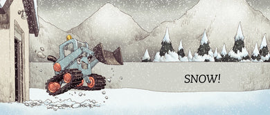 The Little Snowplow Wishes for Snow US - Hardback