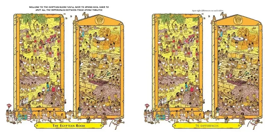 Where's Waldo? Double Trouble at the Museum: The Ultimate Spot-the-Difference Book US - Hardback