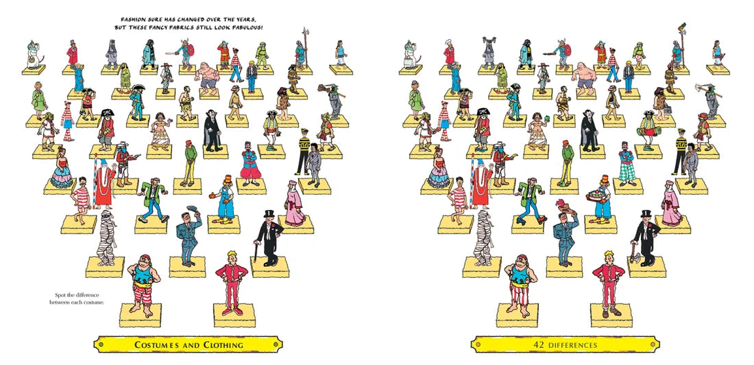 Where's Waldo? Double Trouble at the Museum: The Ultimate Spot-the-Difference Book US - Hardback