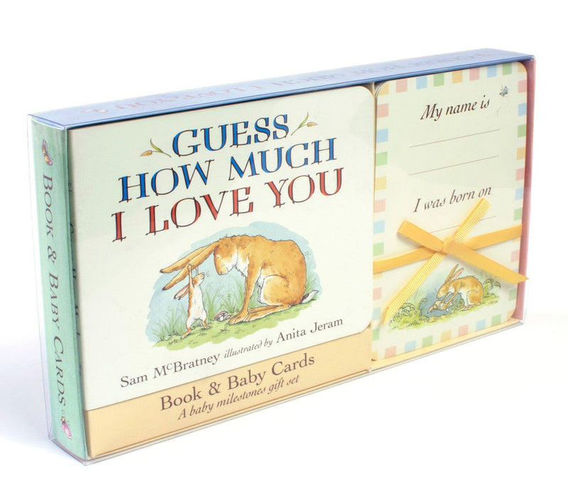 Guess How Much I Love You: Baby Milestone Moments: Board Book and Cards Gift Set-Children’s / Teenage fiction: Family and home stories-買書書 BuyBookBook