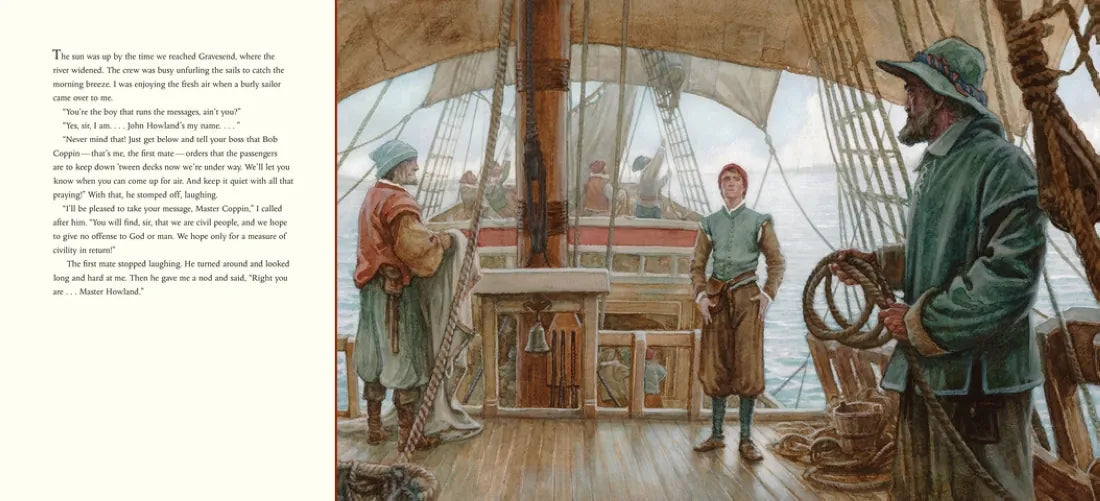 The Boy Who Fell Off the Mayflower, or John Howland's Good Fortune US - Paperback / softback