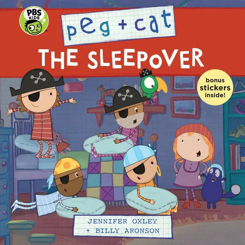 Peg + Cat: The Sleepover-Children’s / Teenage fiction: General and modern fiction-買書書 BuyBookBook