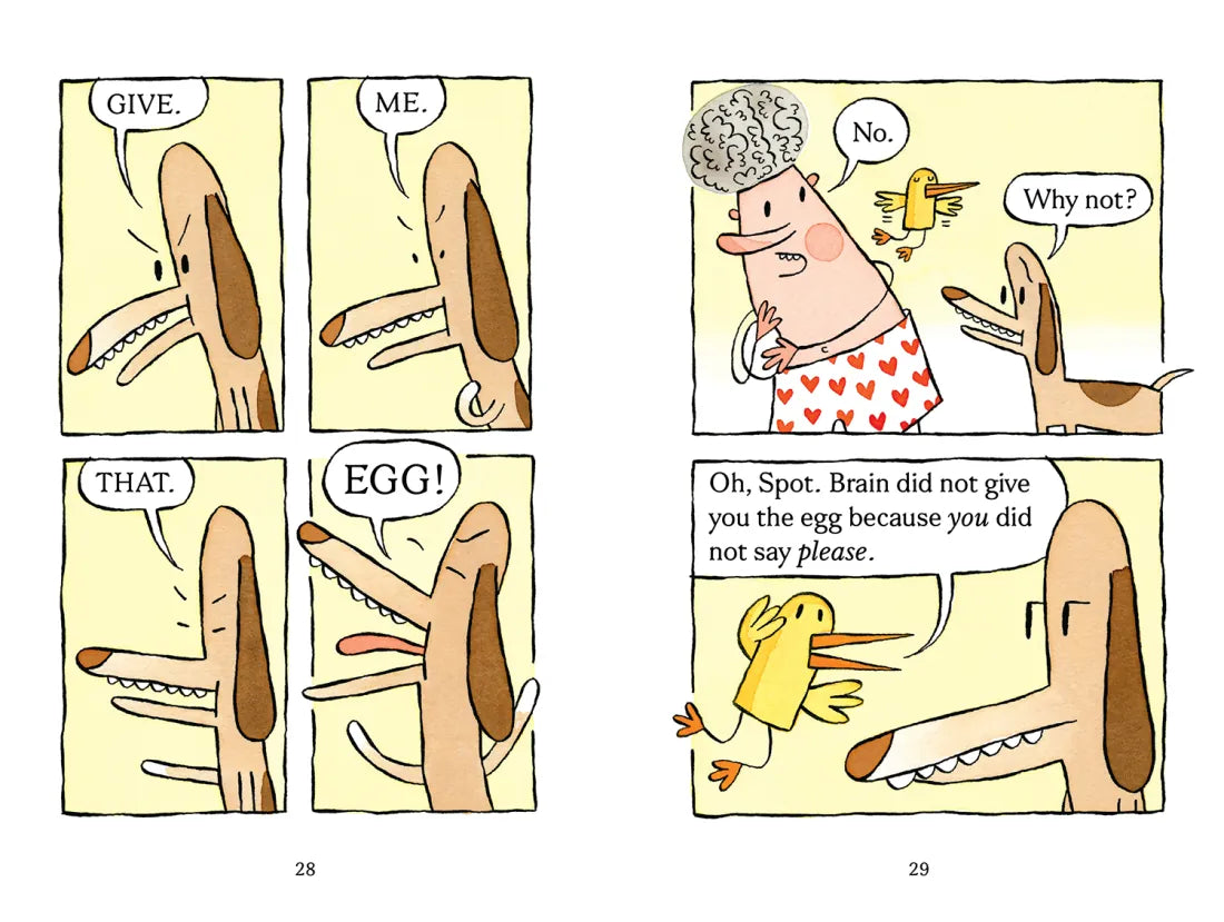 Chick and Brain: Egg or Eyeball? US - Hardback