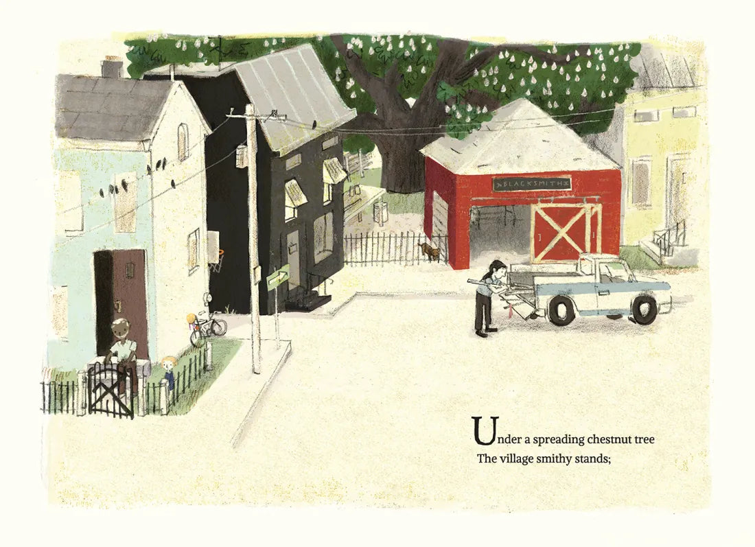 The Village Blacksmith US - Hardback