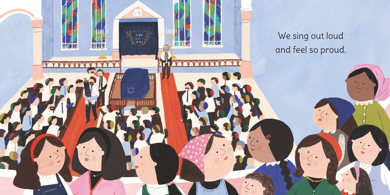 We Go to Shul US - Board book