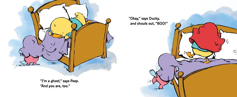 Peep and Ducky Sleepover US - Hardback