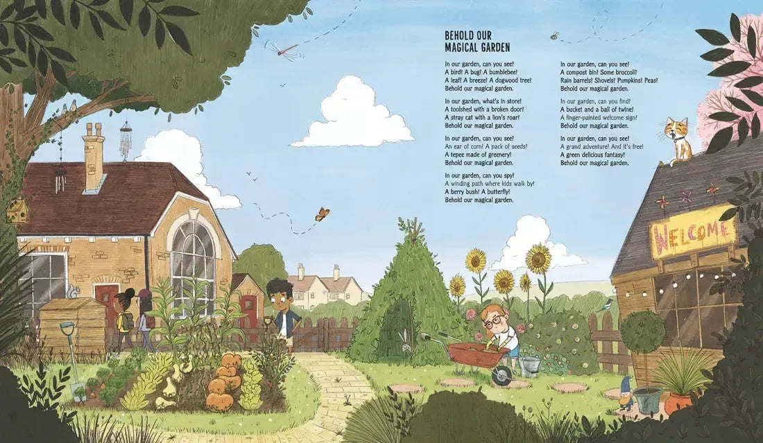 Behold Our Magical Garden US - Hardback