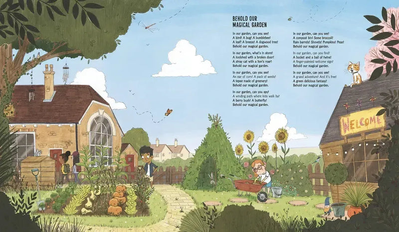 Behold Our Magical Garden US - Hardback