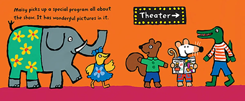 Maisy Goes to a Show US - Hardback