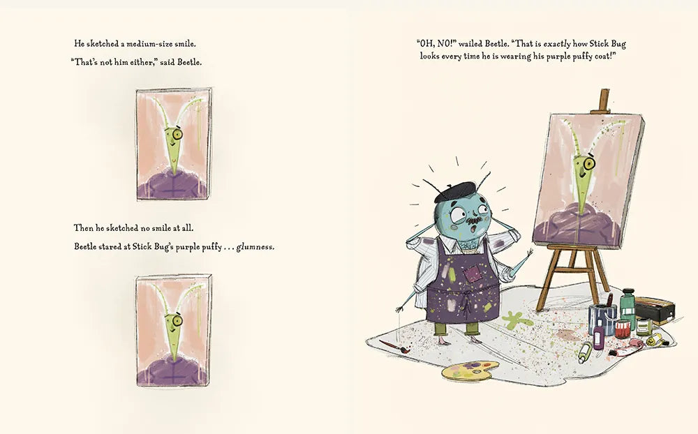 The Purple Puffy Coat US - Hardback