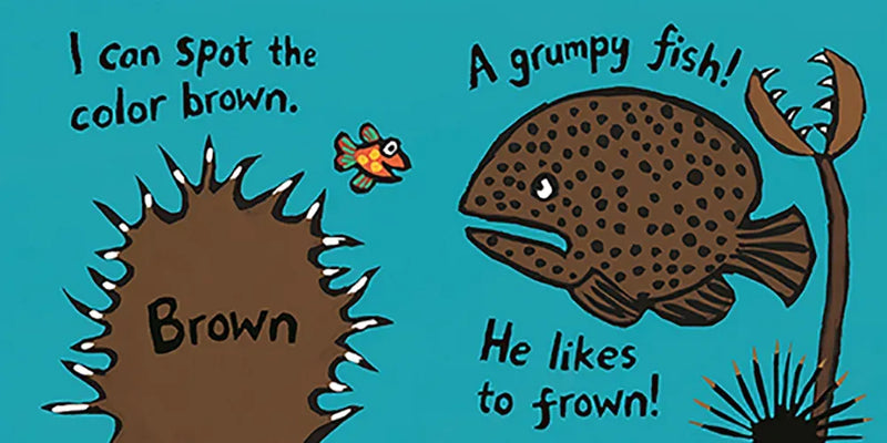 Colors with Little Fish US - Board book