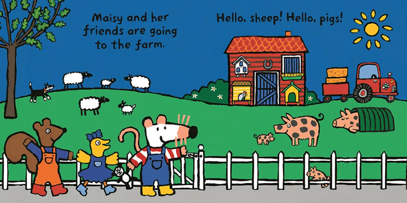 Maisy's Farm: Complete with Durable Play Scene US - Board book