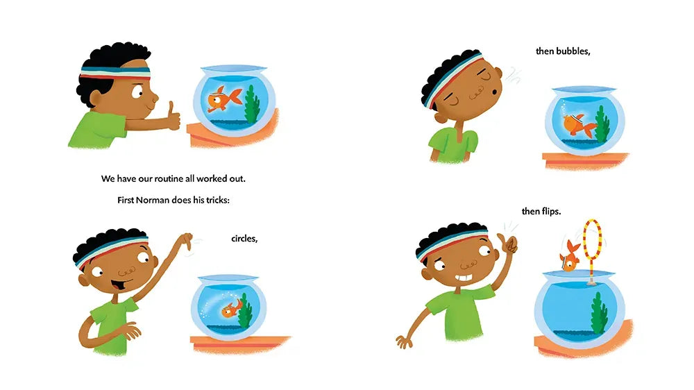 Norman: One Amazing Goldfish! US - Hardback