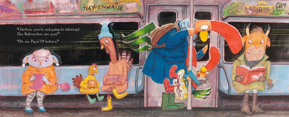 Interrupting Chicken Saves the Nutcracker US - Hardback