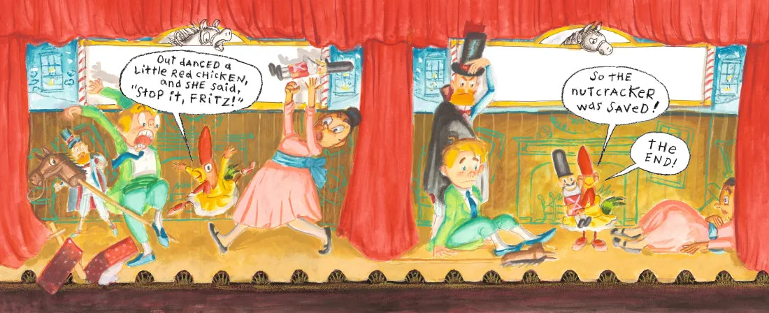 Interrupting Chicken Saves the Nutcracker US - Hardback