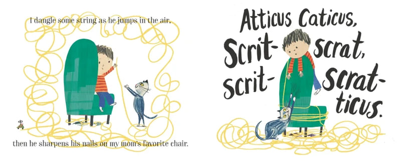 Atticus Caticus US - Hardback