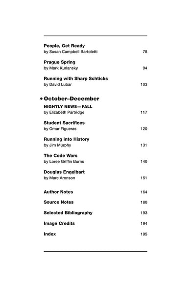 1968: Today’s Authors Explore a Year of Rebellion, Revolution, and Change US - Paperback / softback