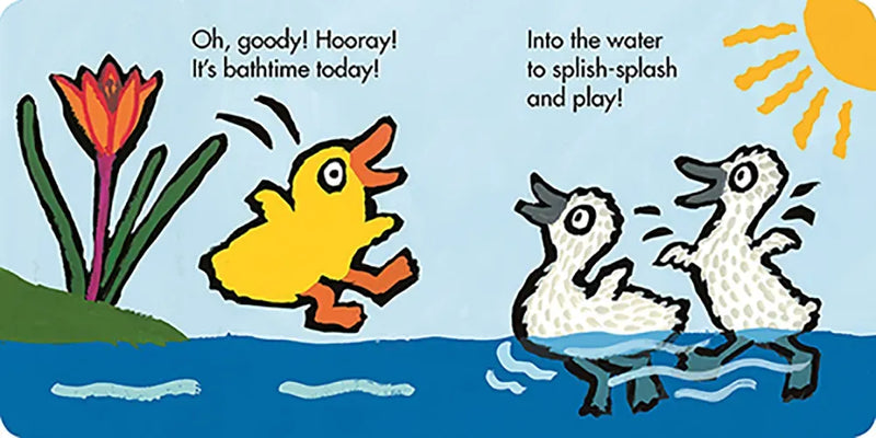Bathtime with Ducky Duckling US - Bath book